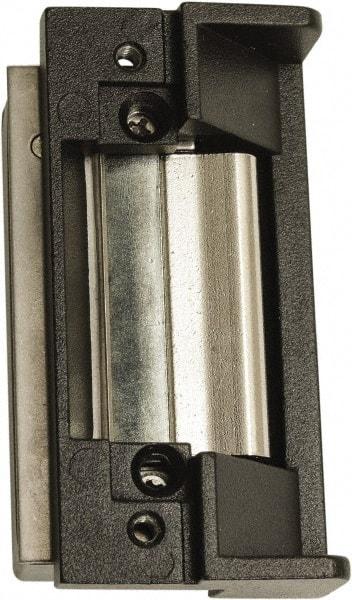 Rutherford - 4.88" Long x 1-1/4" Wide, Satin Stainless Steel Finish, Electric Door Strike - 24 Volt, VDC Power, Zinc Alloy - Benchmark Tooling