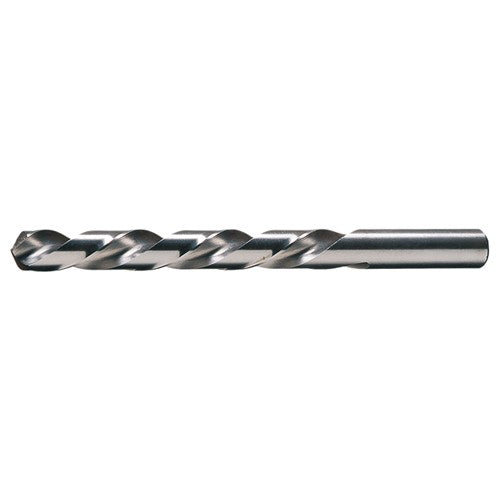 19/64 LHS / LHC HSS 118 Degree Radial Point General Purpose Left Hand Jobber Length Drill - Bright - Exact Industrial Supply