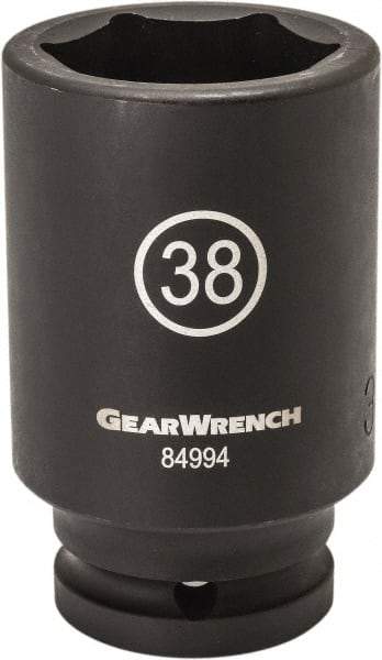 GearWrench - 3/4" Drive 41mm Deep Impact Socket - 6 Points, 3-19/35" OAL - Benchmark Tooling