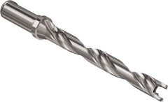 Seco - Crownloc Plus Series, 12 Head Connection, 8xD, 5/8" Shank Diam, Drill Body - 125mm Body to Flange Length, SD408 Toolholder, 12.5mm Nose Diam, 112.5mm Flute Length - Benchmark Tooling