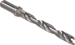 Seco - Crownloc Plus Series, 13 Head Connection, 8xD, 16mm Shank Diam, Drill Body - 133.9mm Body to Flange Length, SD408 Toolholder, 13mm Nose Diam, 120.9mm Flute Length - Benchmark Tooling