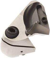 Seco - Series Crownloc Plus, 15mm ID, 40mm Overall Diam, 20mm OAL Drilling Chamfer Ring - VCGX090202 Insert, 45° Chamfer, 2 Inserts - Benchmark Tooling