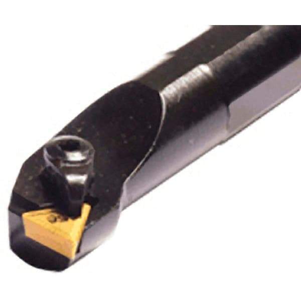 Iscar - 0.945" Min Bore Diam, 10" OAL, 3/4" Shank Diam, S-CTFPR Indexable Boring Bar - TP.. 32.. Insert, Clamp Holding Method - Benchmark Tooling