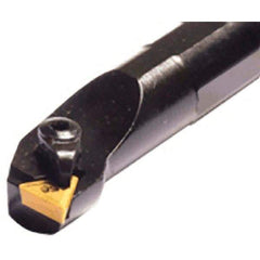 Iscar - 0.945" Min Bore Diam, 10" OAL, 3/4" Shank Diam, S-CTFPR Indexable Boring Bar - TP.. 32.. Insert, Clamp Holding Method - Benchmark Tooling