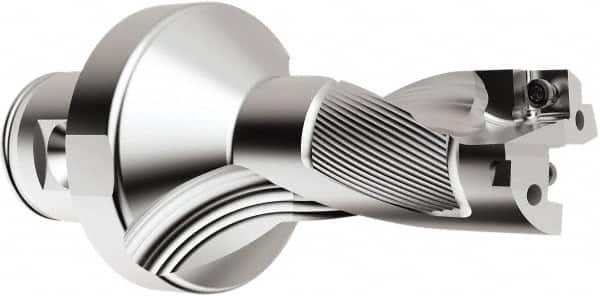 Seco - 89mm Max Drill Depth, 2xD, 1-3/4" Diam, Indexable Insert Drill - 2 Inserts, 28mm Shank Diam, ABS 50 Modular Connection Shank - Benchmark Tooling