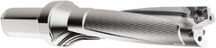 Seco - 220mm Max Drill Depth, 4xD, 55mm Diam, Indexable Insert Drill - 2 Inserts, 40mm Shank Diam, Straight Shank - Benchmark Tooling