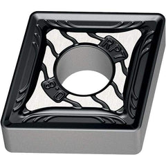 Walter - CNMG RP7 Grade WPP20S Turning Insert - TiCN+Al2O3+(TiCN) Finish, 80° Rhombic, 12.7mm Inscr Circle, 4.76mm Thick, 0.8mm Corner Radius - Benchmark Tooling