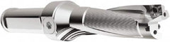 Seco - 138.18mm Max Drill Depth, 3xD, 46.02mm Diam, Indexable Insert Drill - 2 Inserts, 1-1/2" Shank Diam, Straight Shank - Benchmark Tooling