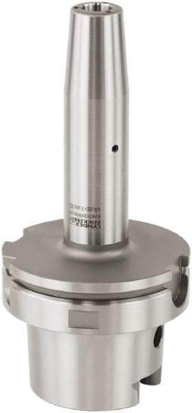 Lyndex - 5/8" Hole Diam, HSK100A Taper Shank Shrink Fit Tool Holder & Adapter - 6.3" Projection, 1.06" Nose Diam, Through Coolant - Exact Industrial Supply