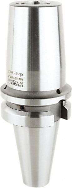 Lyndex - 0.9842" Hole Diam, BT40 Taper Shank Shrink Fit Tool Holder & Adapter - 3.937" Projection, 1.7323" Nose Diam, Through Coolant - Exact Industrial Supply