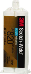 3M - 48.5 mL Cartridge Two Part Acrylic Adhesive - 15 to 20 min Working Time - Benchmark Tooling