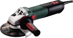 Metabo - 6" Wheel Diam, 2,000 to 7,600 RPM, Corded Angle & Disc Grinder - 5/8-11 Spindle, 13.5 Amps - Benchmark Tooling