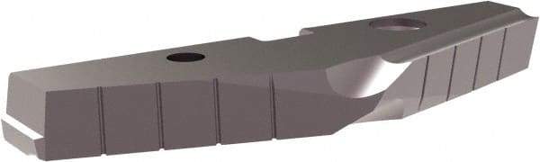 Allied Machine and Engineering - 4-1/2" Diam x 7/16" Thick, Seat Code 8, 144° Included Angle Spade Drill Insert - TiAlN Coated, Cobalt, Grade Super Cobalt, Series T-A - Benchmark Tooling