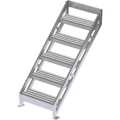 TRI-ARC - Rolling & Wall Mounted Ladders & Platforms Type: Ladder Style: Stair Unit - Benchmark Tooling