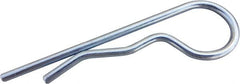 VizCon - 4" High x 4" Long x 2" Wide Barrier Keeper Pin - Galvanized Finish, Silver, Use with 45032-WWF-CP - Benchmark Tooling
