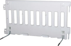 VizCon - 38" High x 6' Max Width Barrier - Polyethylene, White - Benchmark Tooling