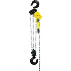 OZ Lifting Products - 18,000 Lb Capacity, 20' Lift Height, Chain Lever Hoist with Overload Protection - Benchmark Tooling