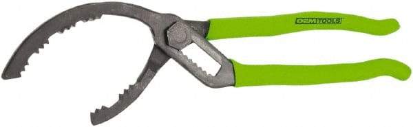 OEM Tools - 2-13/32 to 5" Diam Adjustable Oil Filter Plier - 5" Long - Benchmark Tooling