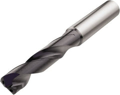 Seco - 7/64" 140° Spiral Flute Solid Carbide Screw Machine Drill Bit - Benchmark Tooling