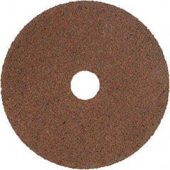 WALTER Surface Technologies - 6" Diam, 1/4" Face Width, 7/8" Center Hole, Coarse Grade, Zirconium Deburring Wheel - Unitized, Medium/Hard Grade, 8,000 RPM - Benchmark Tooling