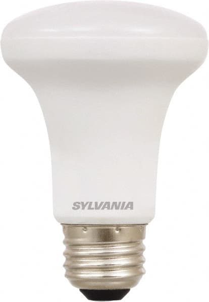 SYLVANIA - 5 Watt LED Flood/Spot Medium Screw Lamp - 2,700°K Color Temp, 350 Lumens, Dimmable, Shatter Resistant, R20, 11,000 hr Avg Life - Benchmark Tooling