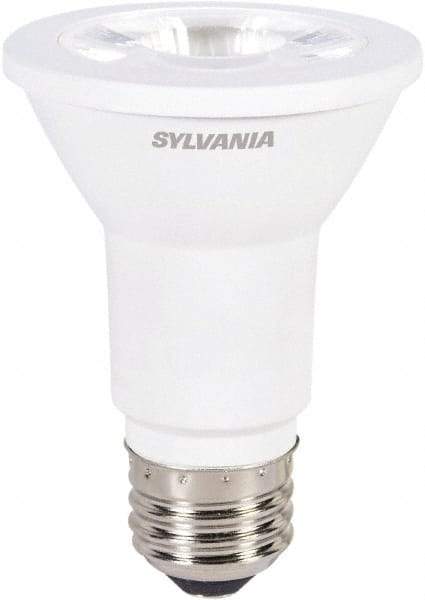 SYLVANIA - 6 Watt LED Flood/Spot Medium Screw Lamp - 3,000°K Color Temp, 425 Lumens, Shatter Resistant, PAR20, 25,000 hr Avg Life - Benchmark Tooling