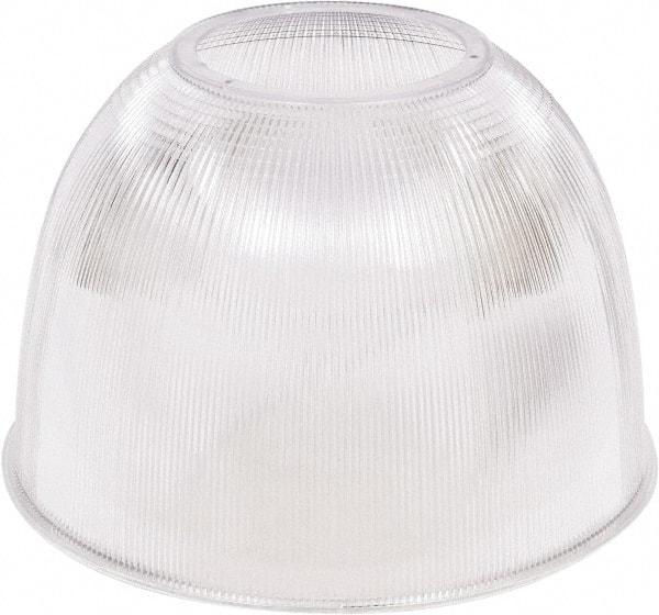 SYLVANIA - 1 Lamp, 0 Watts, LED, High Bay Fixture - 10-13/32" High x 16-3/16" Wide, 120-277 Volt, Aluminum Housing - Benchmark Tooling