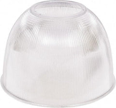 SYLVANIA - 1 Lamp, 0 Watts, LED, High Bay Fixture - 10-13/32" High x 16-3/16" Wide, 120-277 Volt, Aluminum Housing - Benchmark Tooling