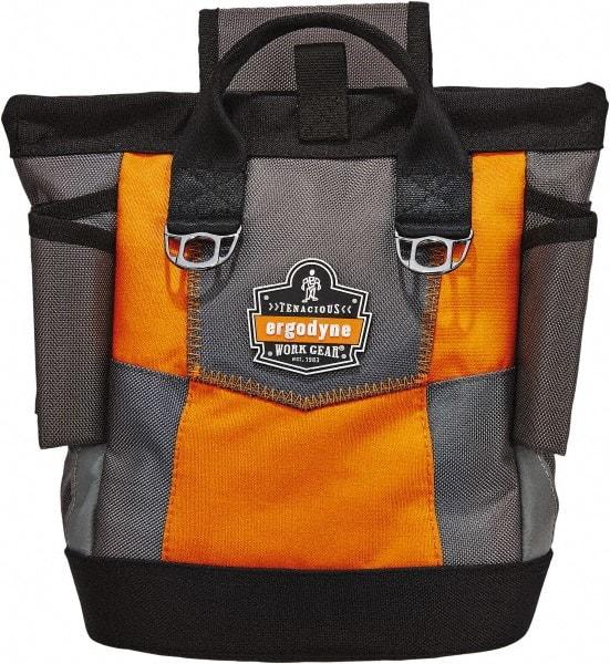 Ergodyne - General Purpose Holster with 1 Pocket - Ballistic Polyester, Orange, 11-1/2" Wide x 10" High x 6" Deep - Benchmark Tooling