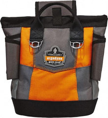 Ergodyne - General Purpose Holster with 1 Pocket - Ballistic Polyester, Orange, 11-1/2" Wide x 10" High x 6" Deep - Benchmark Tooling