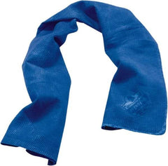 Ergodyne - Size 29-1/2", Cooling Towel - Blue Solid Pattern, PVA - Benchmark Tooling