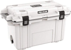 Pelican Products, Inc. - 70 Qt Cooler - Polypropylene, White/Gray - Benchmark Tooling