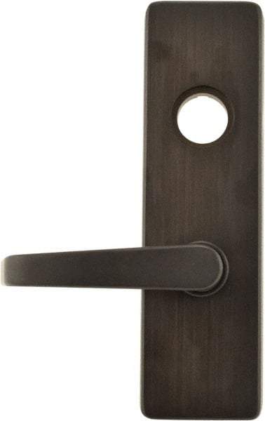 Stanley - Oil Rubbed Bronze Finish, Steel Lever Trim - Left Hand Reverse, For Exit Devices - Benchmark Tooling