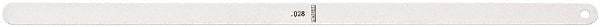 Starrett - Feeler Gages   Thickness (Decimal Inch): 0.0280    Leaf Length (Inch): 12 - Benchmark Tooling