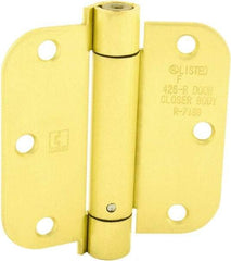 Hager - Specialty Hinges   Type: Self Closing Hinge    Length (Inch): 3-1/2 - Benchmark Tooling