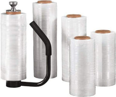 Made in USA - 12" x 2,000' 60 Gauge Clear Cast Hand Stretch Film - Benchmark Tooling