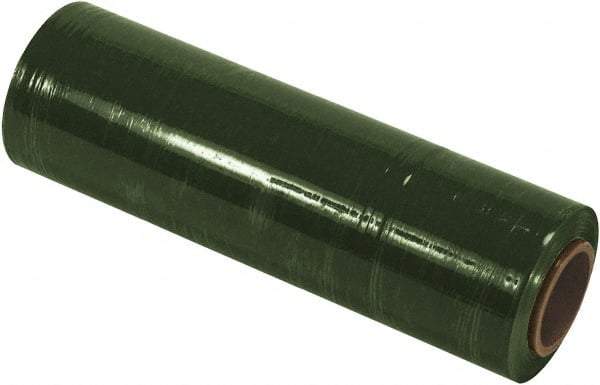 Made in USA - 18" x 1,500' 80 Gauge Green Cast Hand Stretch Film - Benchmark Tooling