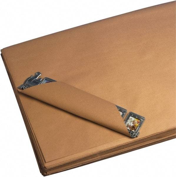 Made in USA - 48" Long x 40" Wide Sheets of Recycled Kraft Paper - 50 Lb Paper Weight, 225 Sheets - Benchmark Tooling