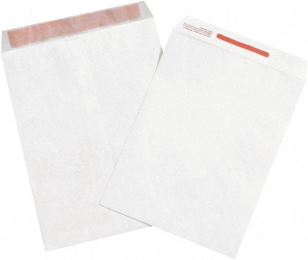 Dupont - 13" Long x 10" Wide Peel-Off Self-Seal Tyvek Flat Catalog Envelopes - White - Benchmark Tooling