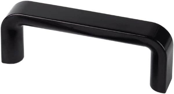 Electro Hardware - 5.2" Between Centers M8 Hole, Duroplast External Pull Handle - 0.94" Handle Width, 2.13" Handle Height, 5.83" OAL, Plastic Finish - Benchmark Tooling