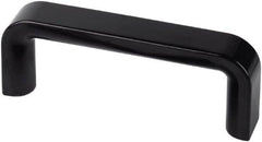 Electro Hardware - 5.2" Between Centers M8 Hole, Duroplast External Pull Handle - 0.94" Handle Width, 2.13" Handle Height, 5.83" OAL, Plastic Finish - Benchmark Tooling