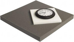 Made in USA - 12" Wide x 1" Thick, Foam Sheets - Charcoal - Benchmark Tooling