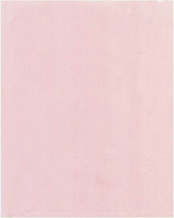 Value Collection - 10" Long x 8" Wide, 6 mil Thick, Open Top Antistatic Poly Bag - Pink, Extra Heavy-Duty Grade - Benchmark Tooling