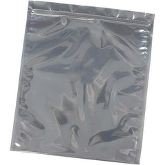 Made in USA - 12" Long x 12" Wide, 3 mil Thick, Self Seal Recloseable Zip Top Static Protection Bag - Transparent, Standard Grade - Benchmark Tooling