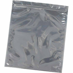 Made in USA - 6" Long x 4" Wide, 3 mil Thick, Self Seal Recloseable Zip Top Static Protection Bag - Transparent, Standard Grade - Benchmark Tooling