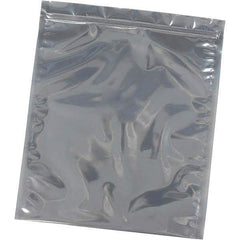 Made in USA - 10" Long x 8" Wide, 3 mil Thick, Self Seal Recloseable Zip Top Static Protection Bag - Transparent, Standard Grade - Benchmark Tooling