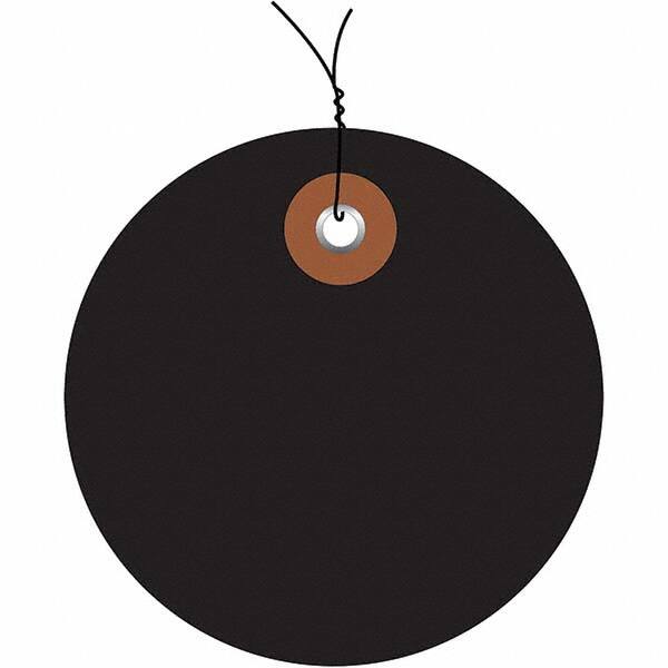 Made in USA - Safety & Facility Blank Tag - Black Vinyl - Benchmark Tooling