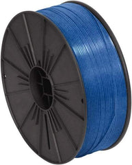 Made in USA - 7,000" Long, Bag Tie - Blue - Benchmark Tooling