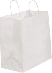 Made in USA - Kraft Grocery Bag - 13 x 7 x 13, White - Benchmark Tooling