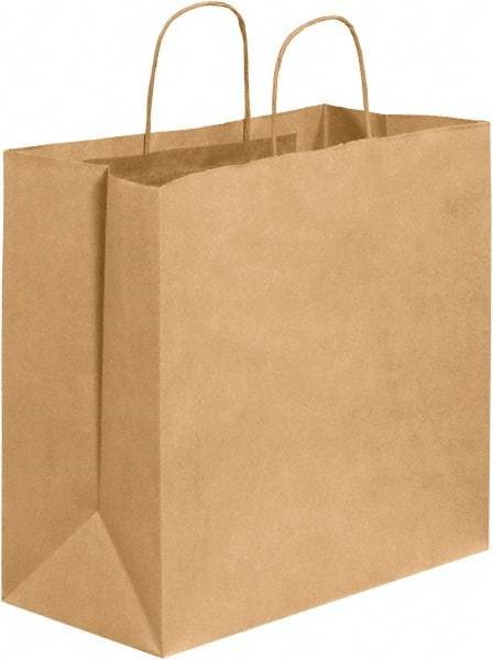 Made in USA - Kraft Grocery Bag - 13 x 7 x 13, Kraft - Benchmark Tooling